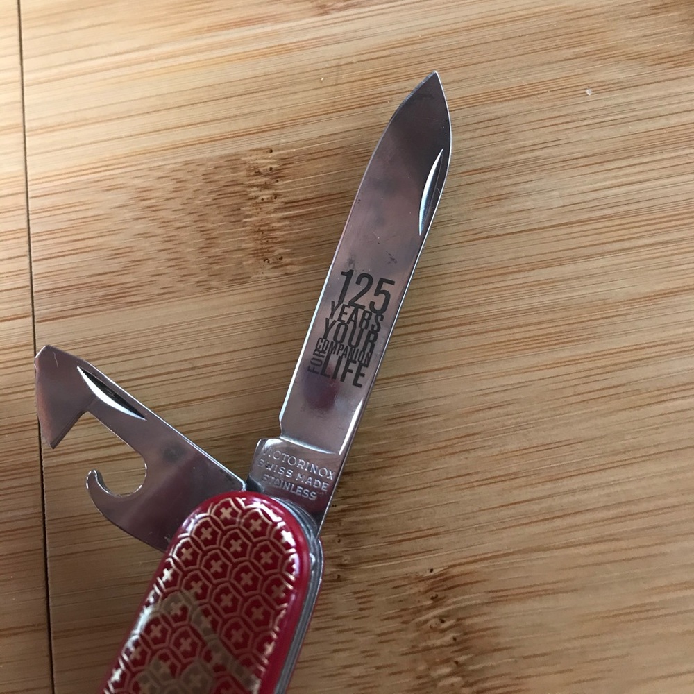 Rare Victorinox 125th Jubilee Edition Climber Knife
